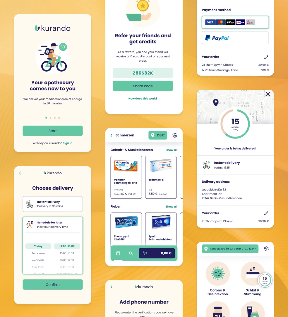 Branding guide and website project thumbnail
